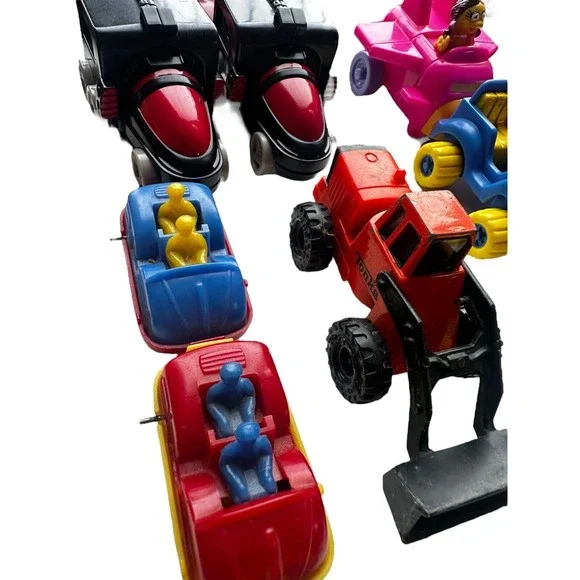 39 Vintage Toy Lot Tonka McDonalds Matchbox Stomper Hot Wheels Marvel 1980-2001